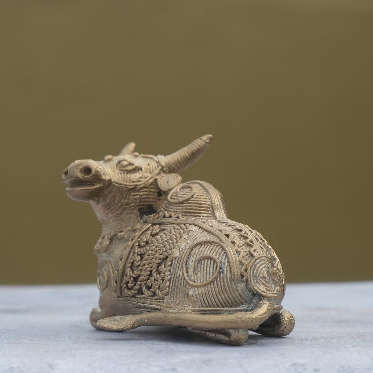 Dhokra Craft Nandi Bull