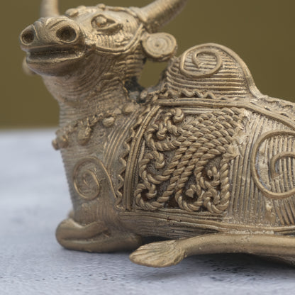 Dhokra Craft Nandi Bull