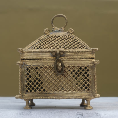 Dhokra Craft Sandook Box