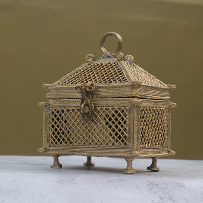 Dhokra Craft Sandook Box