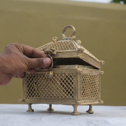 Dhokra Craft Sandook Box