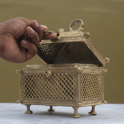 Dhokra Craft Sandook Box