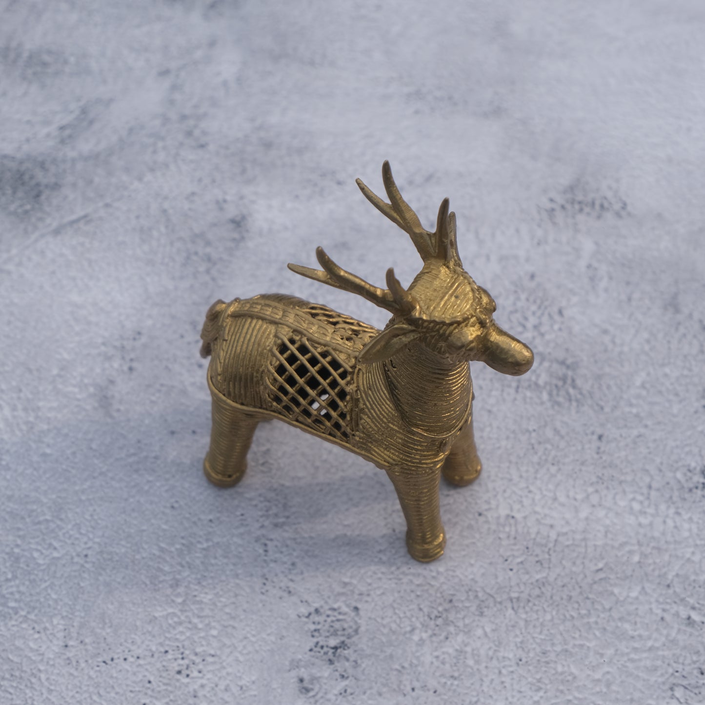 Dhokra Craft Standing Deer