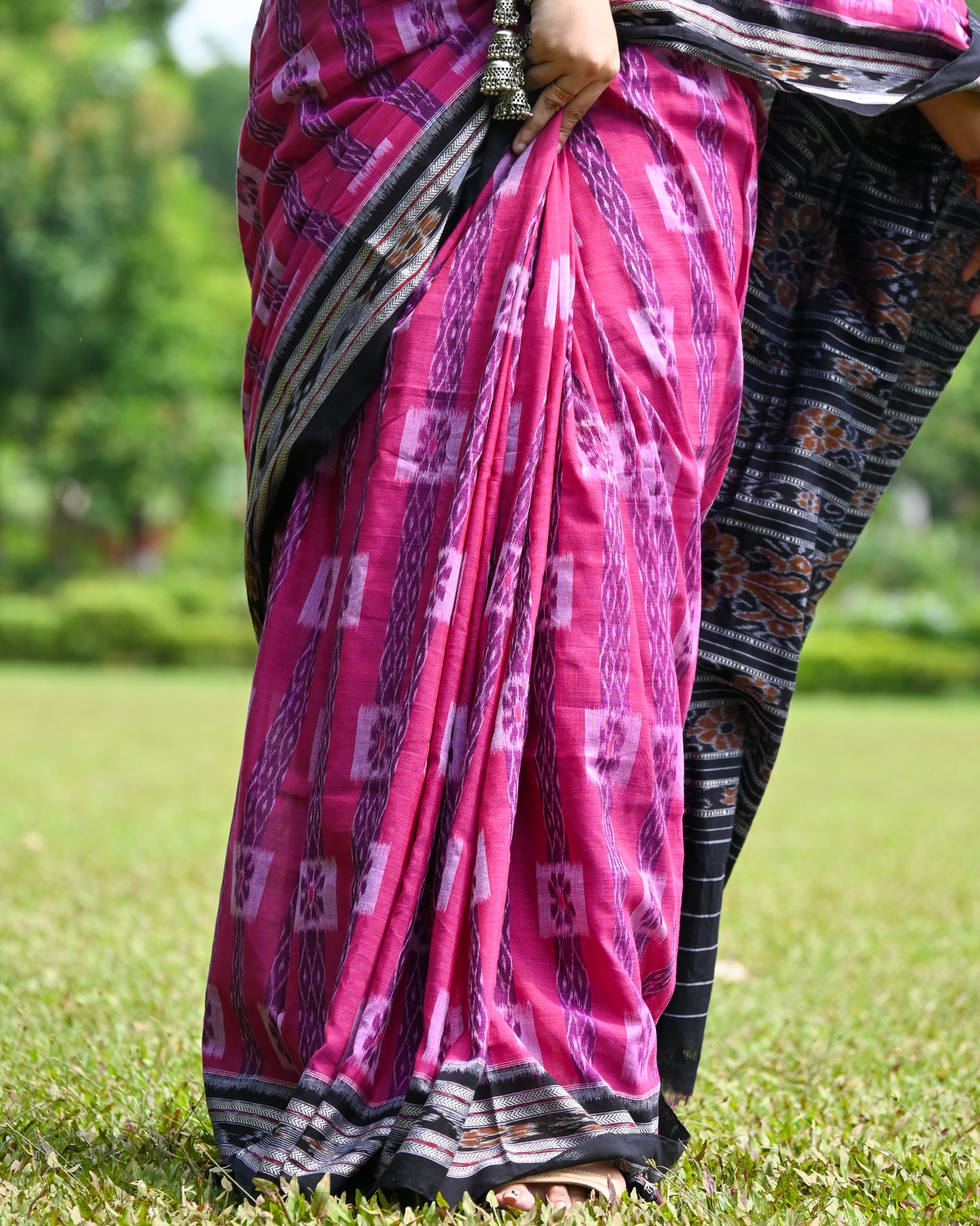 Maniabandha Ethnic Elegance Handloom Cotton Saree