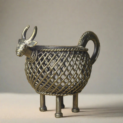 Dhokra Craft - Bull Pen stand