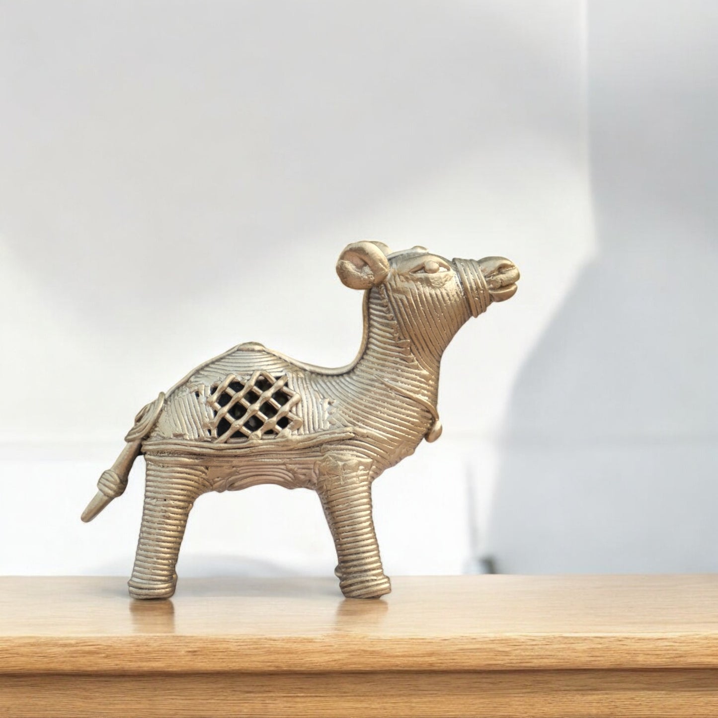 Dhokra Craft Home Decor- Camel