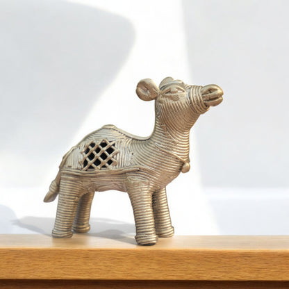 Dhokra Craft Home Decor- Camel