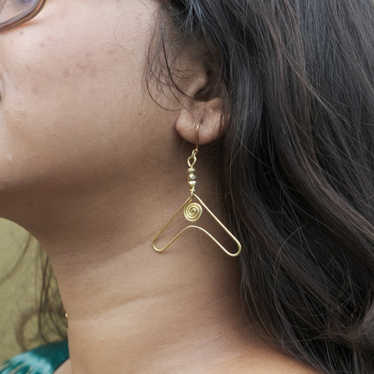 Dhokra Craft Handmade Dew Vibes Earring