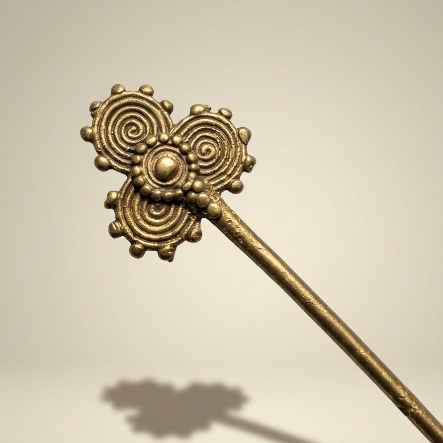 Handmade Dhokra brass necklace tribal jewelry Odisha