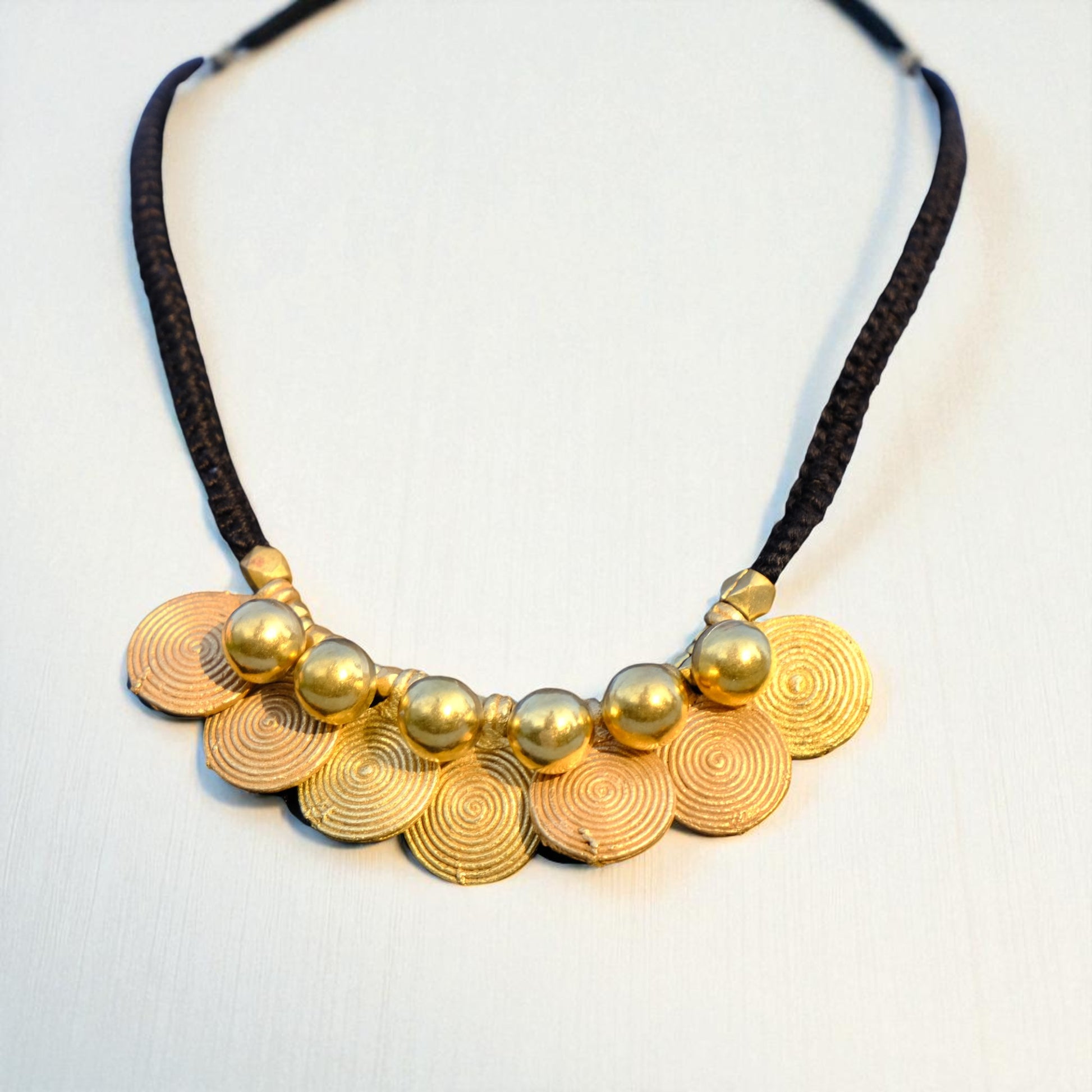 Odisha Dhokra jewelry set 