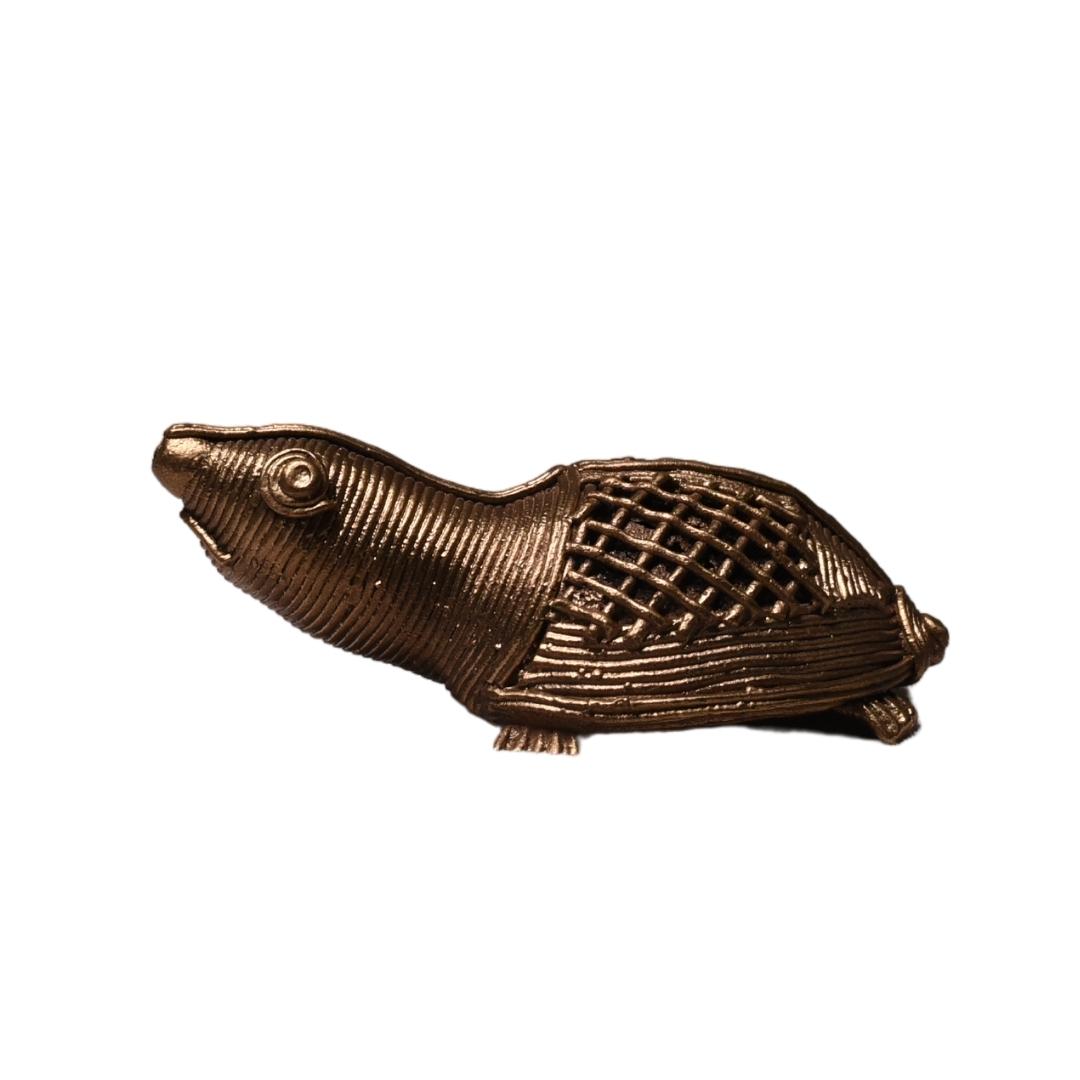 Dhokra Craft Home Decor - Miniature Tortoise