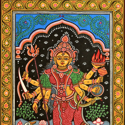 Pattachitra Painting - Goddesses Durga