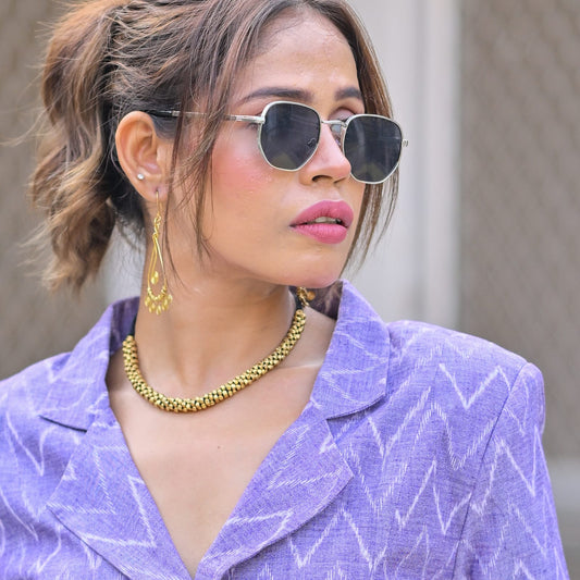 Dhokra Craft Handmade Malhar Necklace