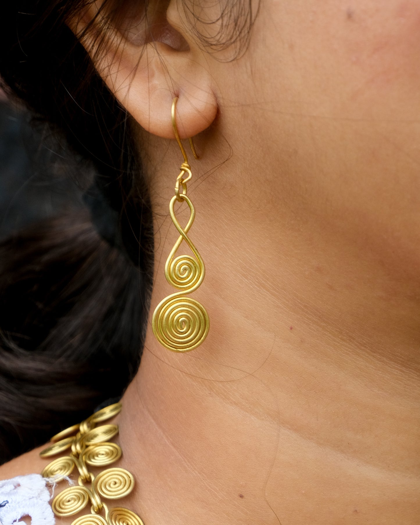 Dhokra Craft Handmade Barnali Earrings
