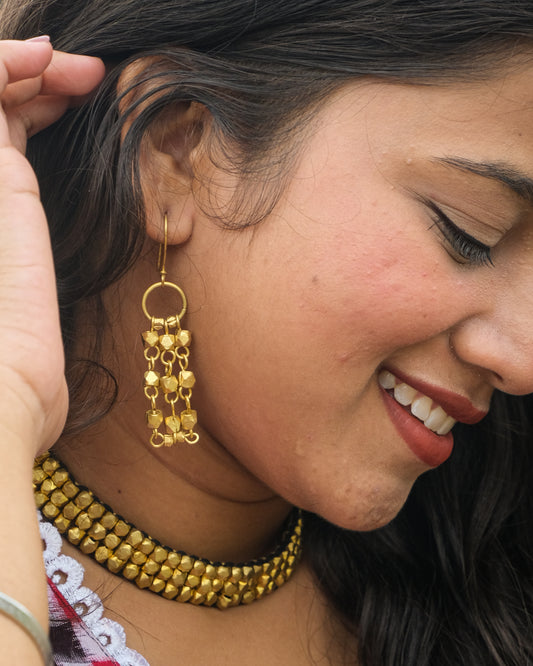 Dhokra Craft Handmade Kritika Earrings